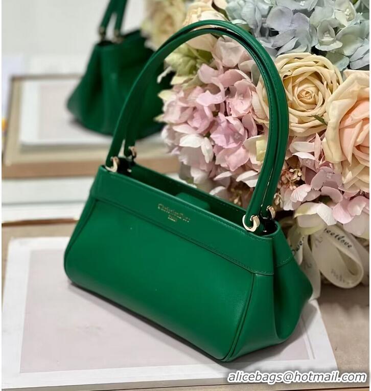 Promotional SMALL DIOR KEY BAG Box Calfskin M1844O Green