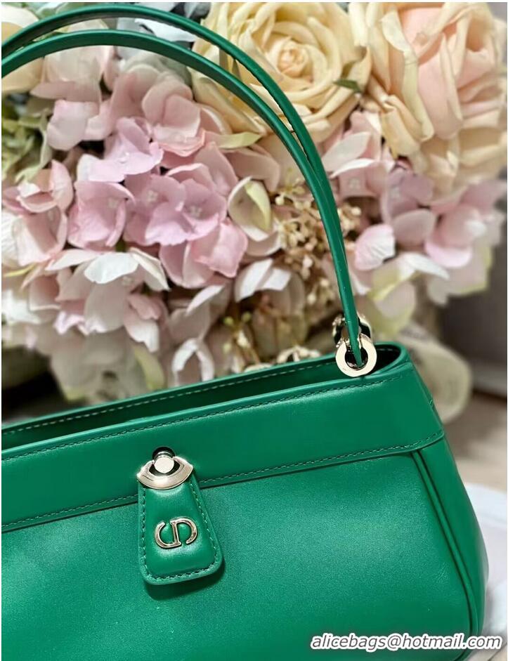 Promotional SMALL DIOR KEY BAG Box Calfskin M1844O Green