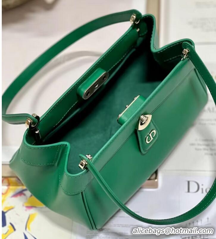 Promotional SMALL DIOR KEY BAG Box Calfskin M1844O Green