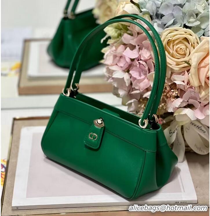 Promotional SMALL DIOR KEY BAG Box Calfskin M1844O Green