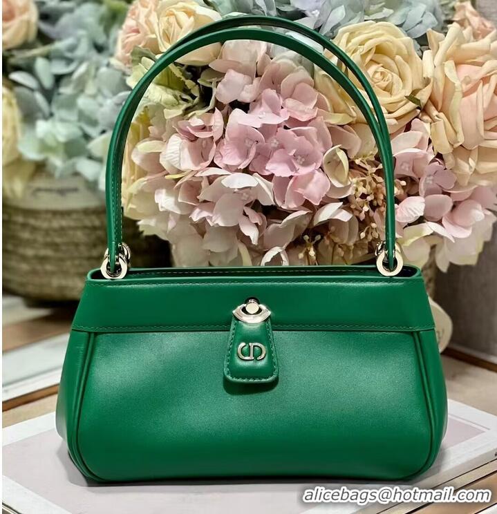 Promotional SMALL DIOR KEY BAG Box Calfskin M1844O Green