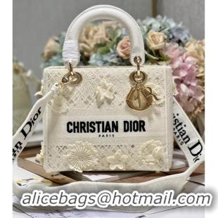 Trendy Design MEDIUM DIOR OR LADY D-LITE BAG M0565OIAU Latte