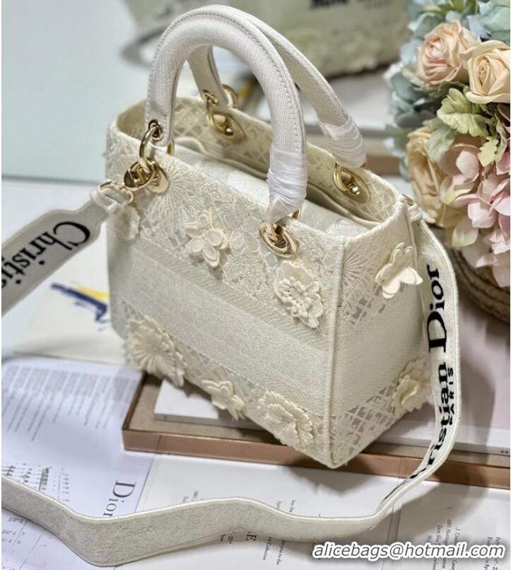 Trendy Design MEDIUM DIOR OR LADY D-LITE BAG M0565OIAU Latte