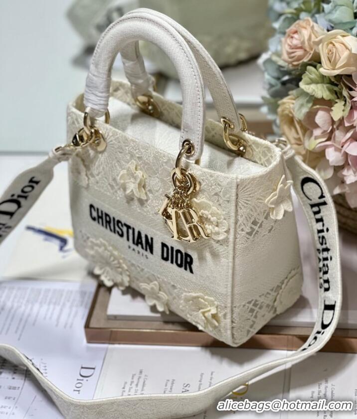 Trendy Design MEDIUM DIOR OR LADY D-LITE BAG M0565OIAU Latte