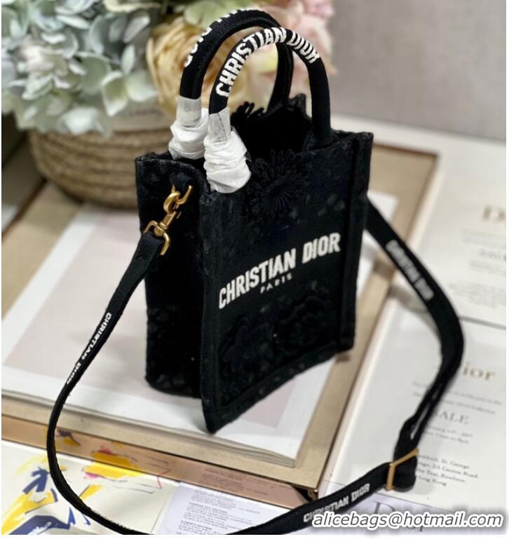 Buy Promotional MINI DIOR BOOK TOTE PHONE BAG S5555CR black