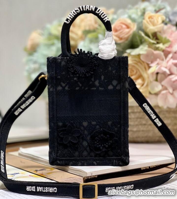 Buy Promotional MINI DIOR BOOK TOTE PHONE BAG S5555CR black