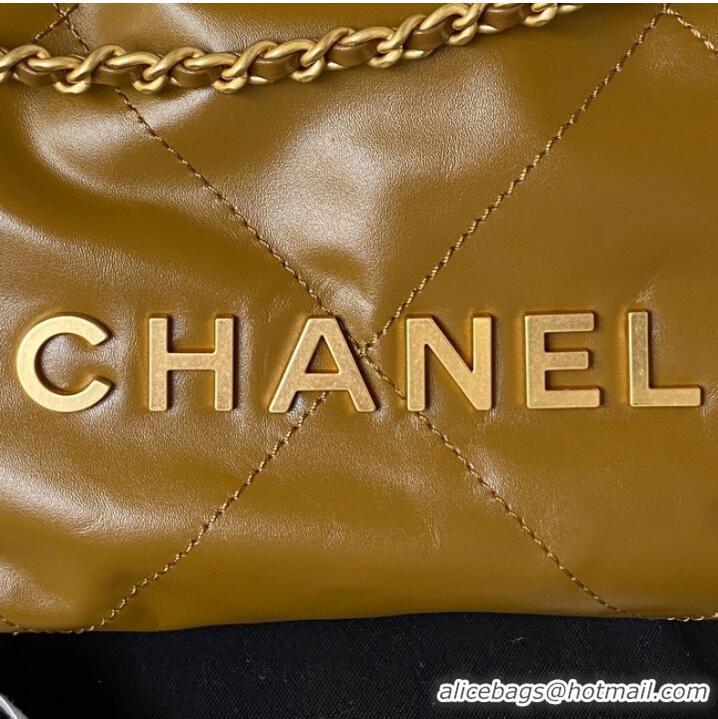 Buy Promotional CHANEL 22 MINI HANDBAG AS3980 Brown