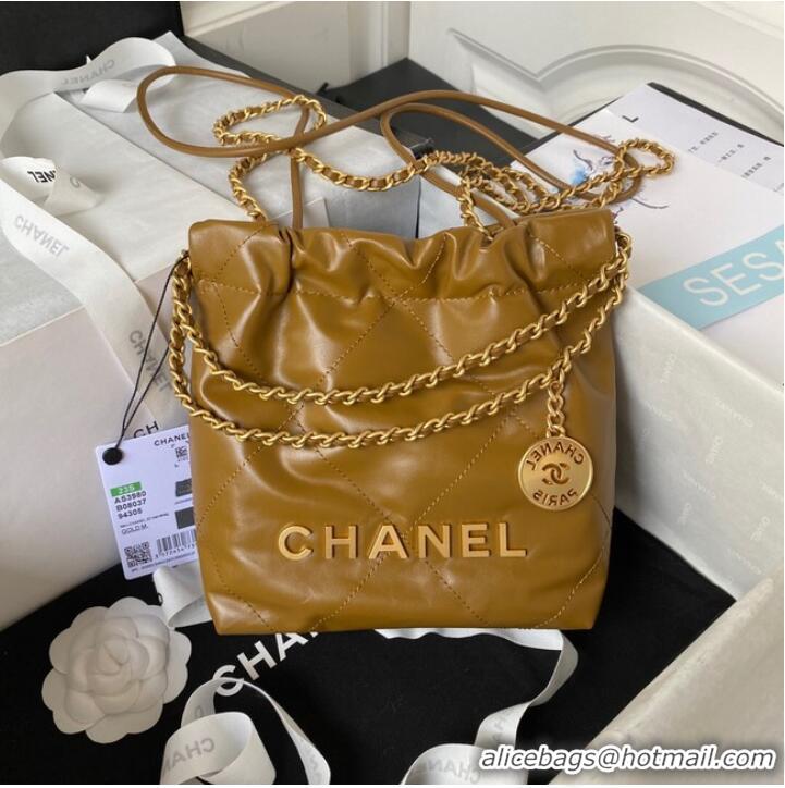 Buy Promotional CHANEL 22 MINI HANDBAG AS3980 Brown