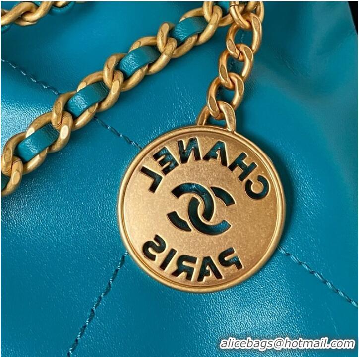 Shop Inexpensive CHANEL 22 MINI HANDBAG AS3980 Blue