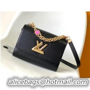 Unique Grade Louis Vuitton Epi Leather Twist MM M21606 Black