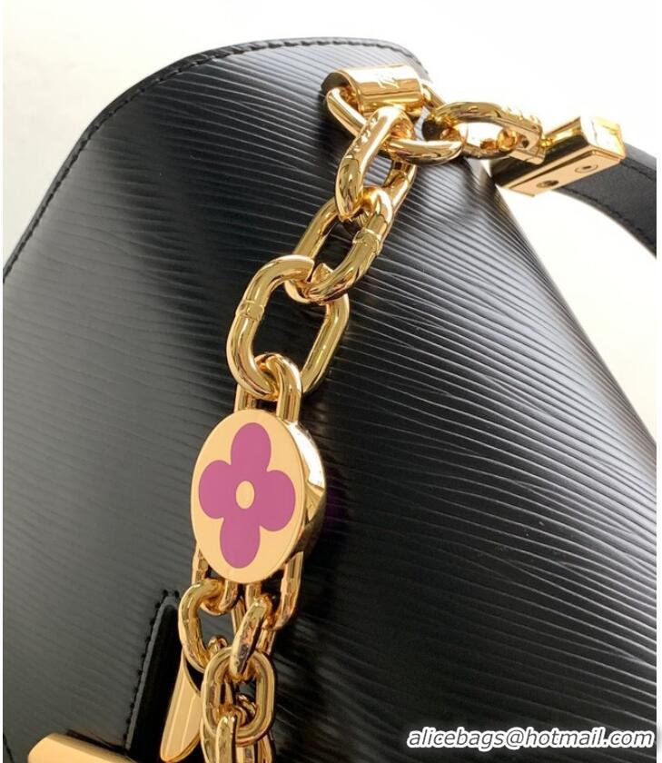 Unique Grade Louis Vuitton Epi Leather Twist MM M21606 Black