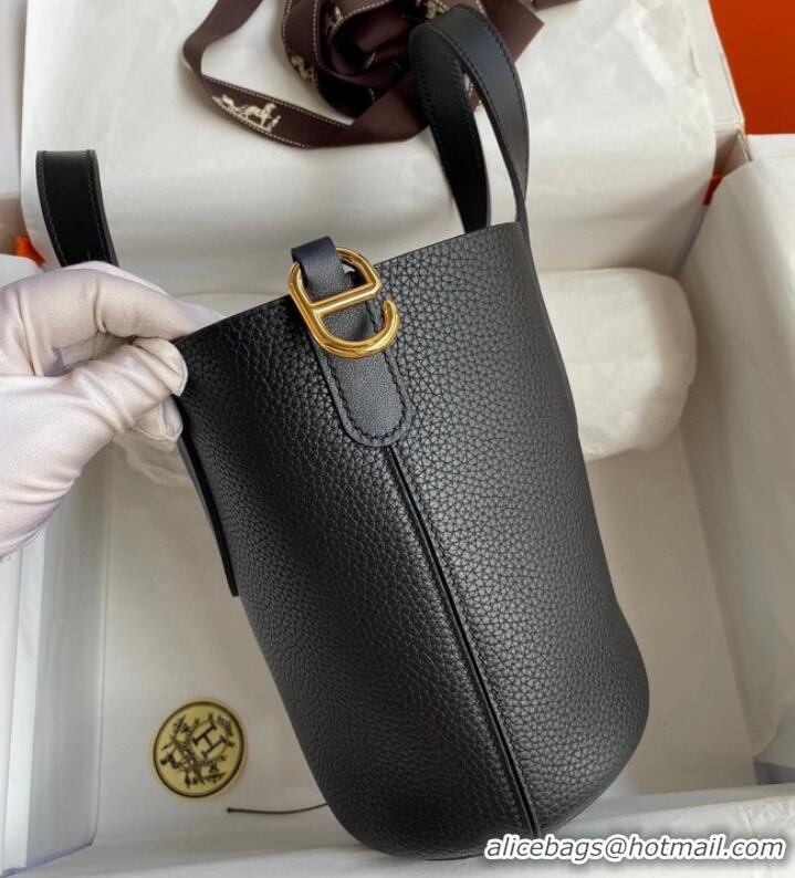 Buy Inexpensive Hermes Original Togo Leather Bag H3602 black