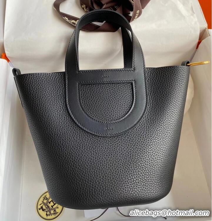 Buy Inexpensive Hermes Original Togo Leather Bag H3602 black