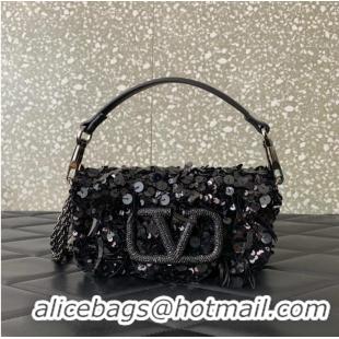 Famous Brand Valentino Baguette Mini Re-Edition bag beads 8BS017A-2