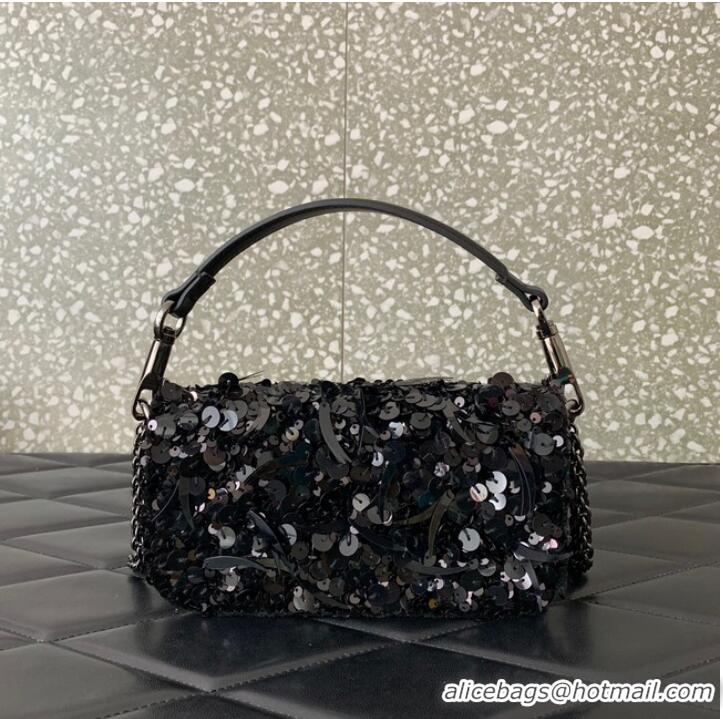 Famous Brand Valentino Baguette Mini Re-Edition bag beads 8BS017A-2