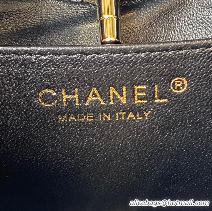 Top Quality CHANEL 31 MINI SHOPPING BAG AS4133 black