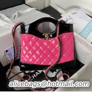 Luxurious Low Cost CHANEL 31 MINI SHOPPING BAG AS4133 Pink & Black