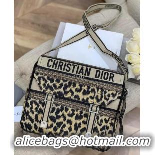 Top Grade Dior Diorcamp Messenger Bag in M1291 Beige Multicolor Mizza Embroidery