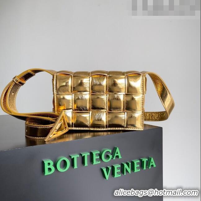 Buy Discount Bottega Veneta Small Padded Cassette Cross-body Bag 717506 Gold 2023