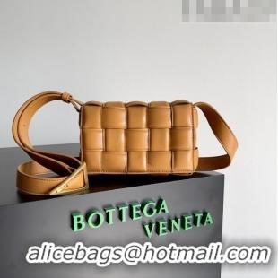 Refined Bottega Veneta Small Padded Cassette Cross-body Bag 717506 Brown 2023