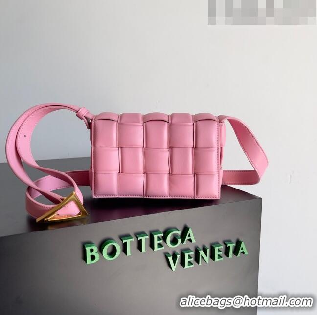 Inexpensive Bottega Veneta Small Padded Cassette Cross-body Bag 717506 Pink 2023