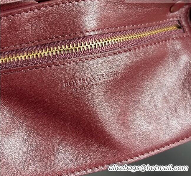 Popular Style Bottega Veneta Small Padded Cassette Cross-body Bag 717506 Burgundy 2023