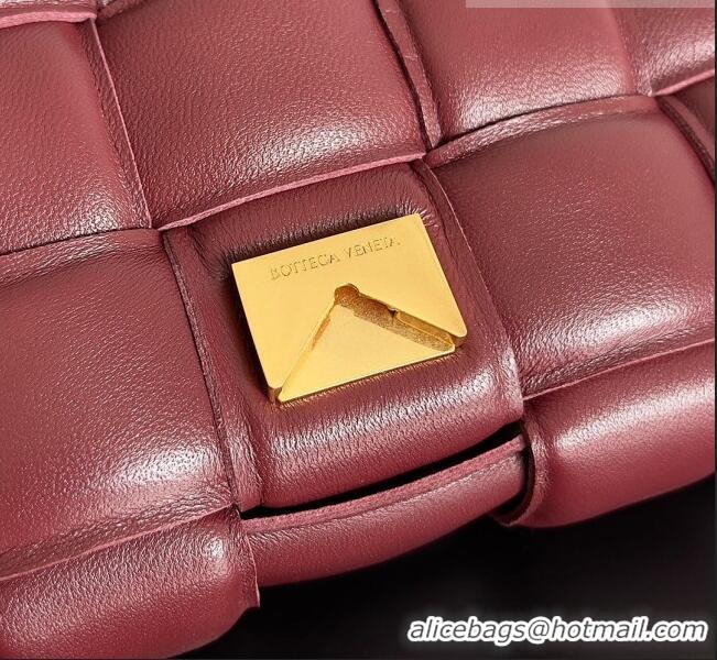 Popular Style Bottega Veneta Small Padded Cassette Cross-body Bag 717506 Burgundy 2023