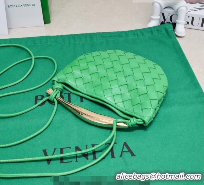 Most Popular Bottega Veneta Mini Sardine Bag in Intrecciato Leather 744267 Green 2023