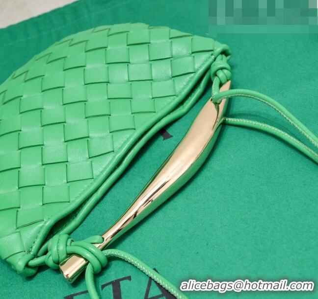 Most Popular Bottega Veneta Mini Sardine Bag in Intrecciato Leather 744267 Green 2023