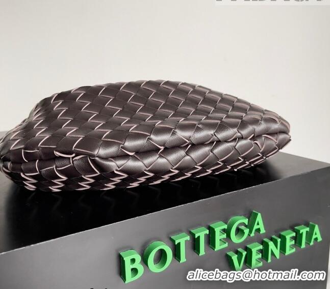 Buy Inexpensive Bottega Veneta Sardine Bag in Intrecciato Leather Chocolate 716082 Brown 2023