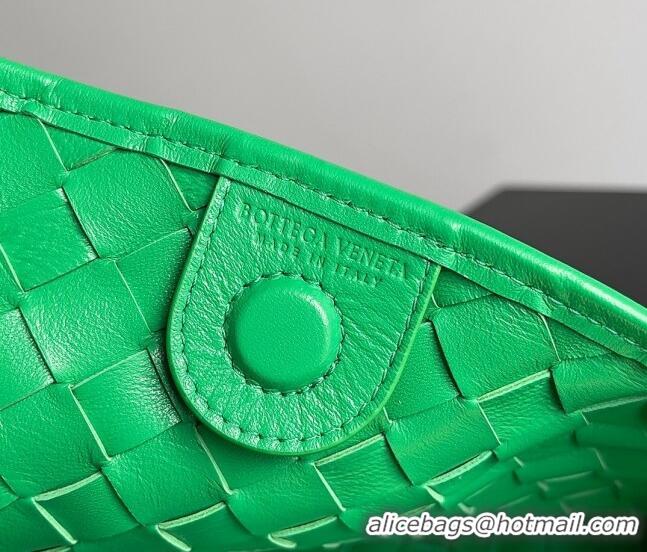 Buy Fashionable Bottega Veneta Sardine Bag in Intrecciato Leather 716082 Green 2023