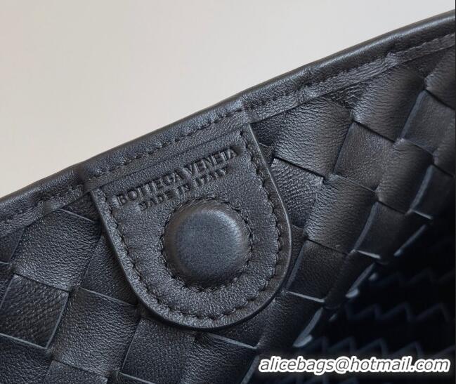 Promotional Bottega Veneta Sardine Bag in Intrecciato Leather 716082 Black 2023