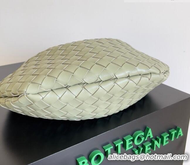 Cheapest Bottega Veneta Sardine Bag in Intrecciato Leather 716082 Travertine Green 2023