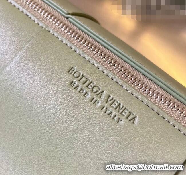 Top Quality Bottega Veneta Medium Canette Bag in Maxi-Intrecciato Leather 741562 Travertine Green 2023