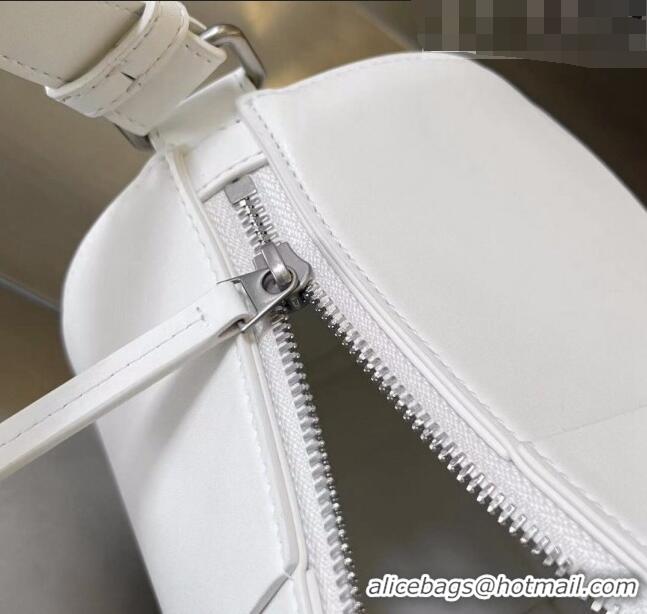 Super Quality Bottega Veneta Medium Canette Bag in Maxi-Intrecciato Leather 741562 White 2023