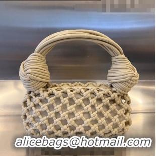 Affordable Price Bottega Veneta Jodie Top Handle Bag 717151 Beige 2023