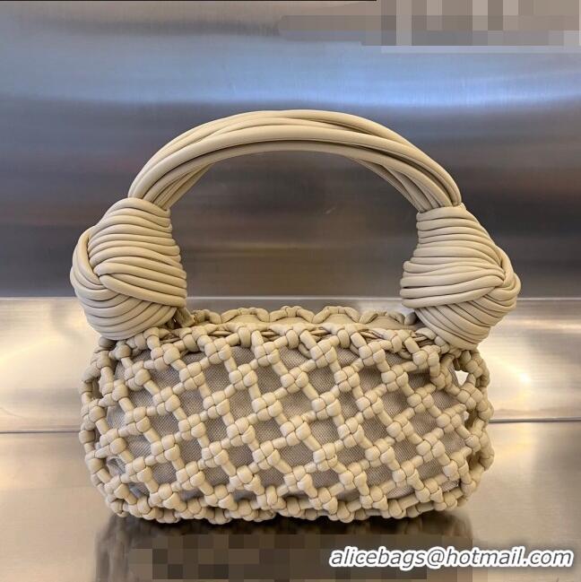 Affordable Price Bottega Veneta Jodie Top Handle Bag 717151 Beige 2023