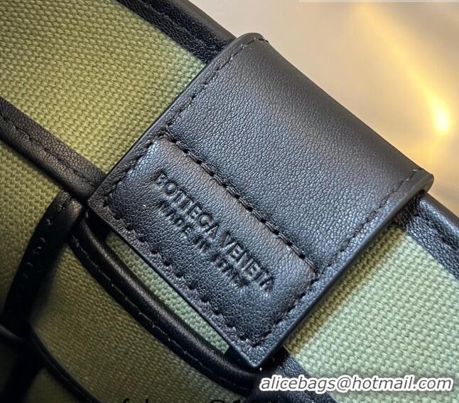 Super Quality Bottega Veneta Cassette Phone Pouch in Intreccio canvas Crocodile 742996 Green 2023