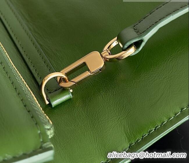 Good Looking Bottega Veneta Mini Cassette Cross-Body Bag in foulard intreccio leather 731243 Green 2023