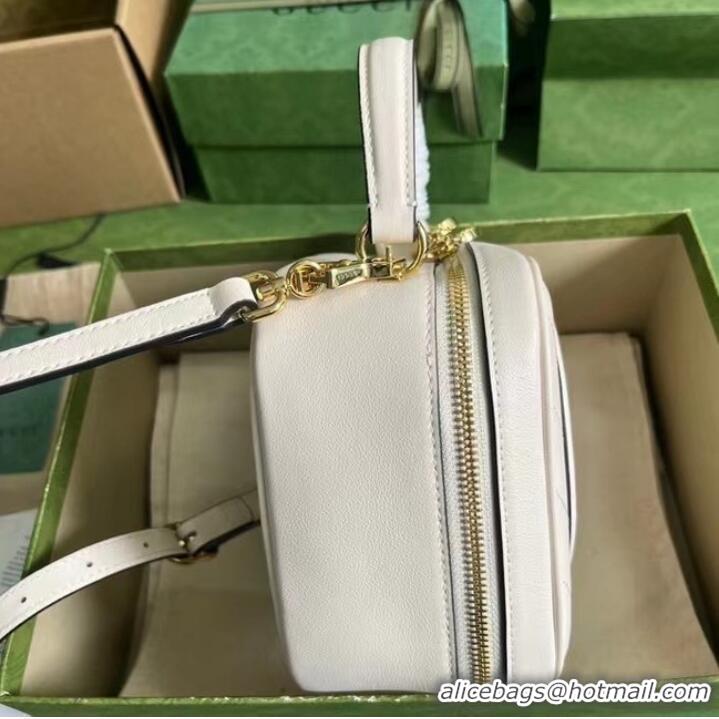 Promotional GUCCI BLONDIE TOP HANDLE BAG 744434 White