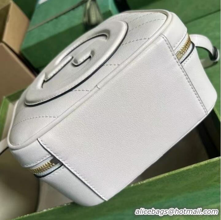 Promotional GUCCI BLONDIE TOP HANDLE BAG 744434 White