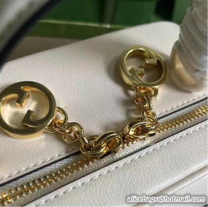 Promotional GUCCI BLONDIE TOP HANDLE BAG 744434 White