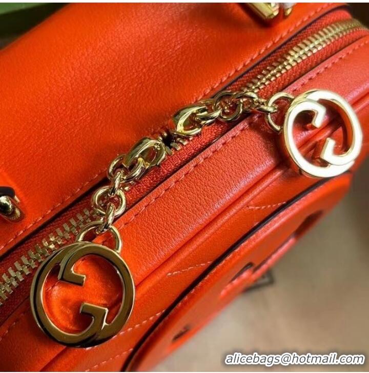 Inexpensive GUCCI BLONDIE TOP HANDLE BAG 744434 Orange