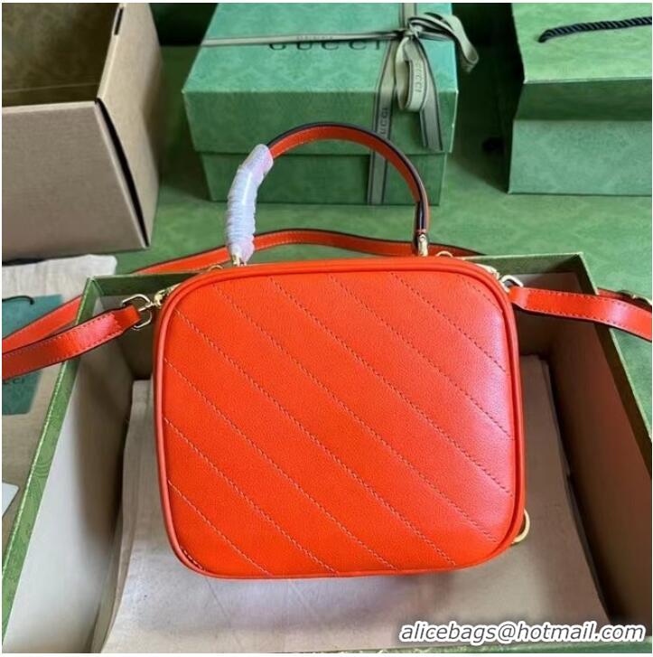 Inexpensive GUCCI BLONDIE TOP HANDLE BAG 744434 Orange