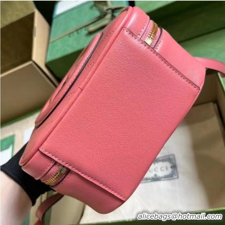 Famous Brand GUCCI BLONDIE TOP HANDLE BAG 744434 Pink