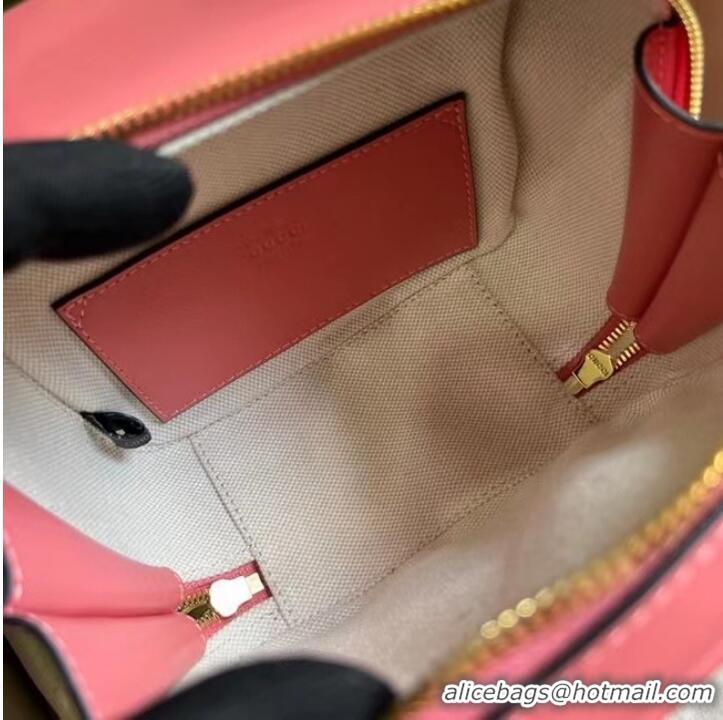 Famous Brand GUCCI BLONDIE TOP HANDLE BAG 744434 Pink