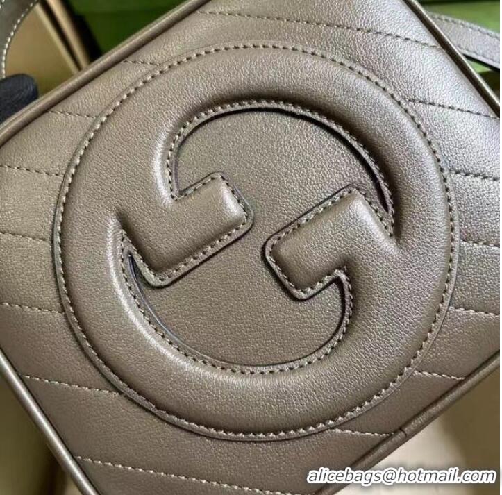 Pretty Style GUCCI BLONDIE TOP HANDLE BAG 744434 Brown