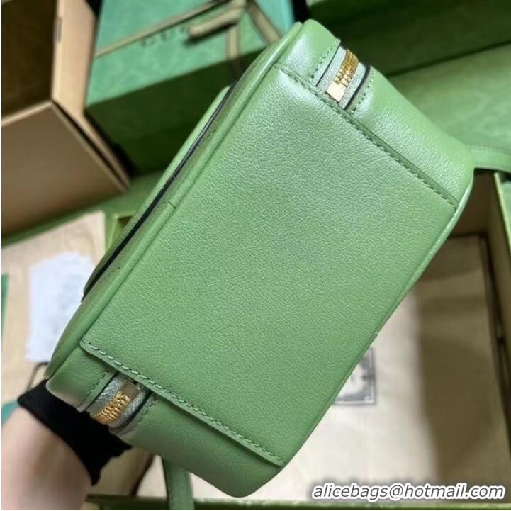 Good Product GUCCI BLONDIE TOP HANDLE BAG 744434 Light green