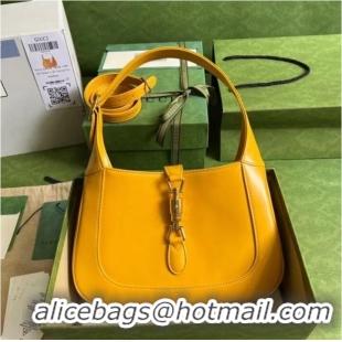 Top Quality GUCCI JACKIE 1961 SMALL SHOULDER BAG 636709 yellow