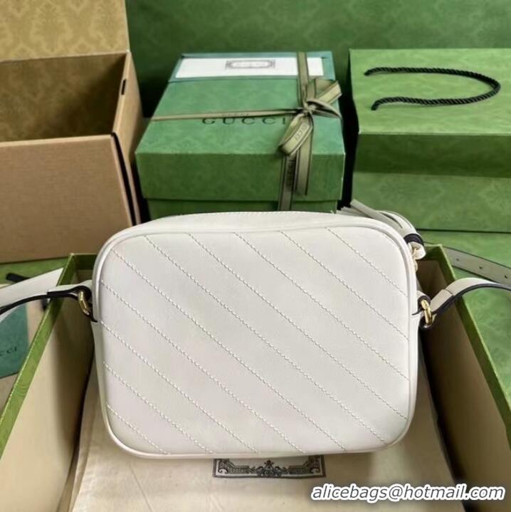 Famous Brand GUCCI BLONDIE SMALL SHOULDER BAG 742360 White